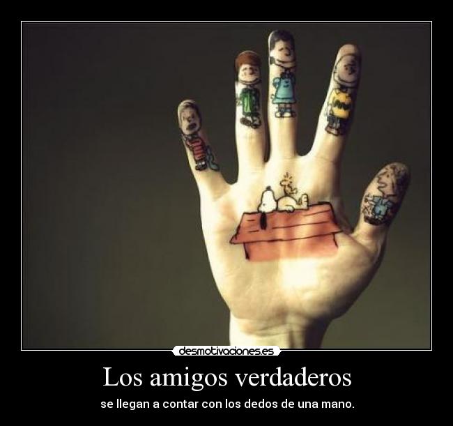 Los amigos verdaderos -