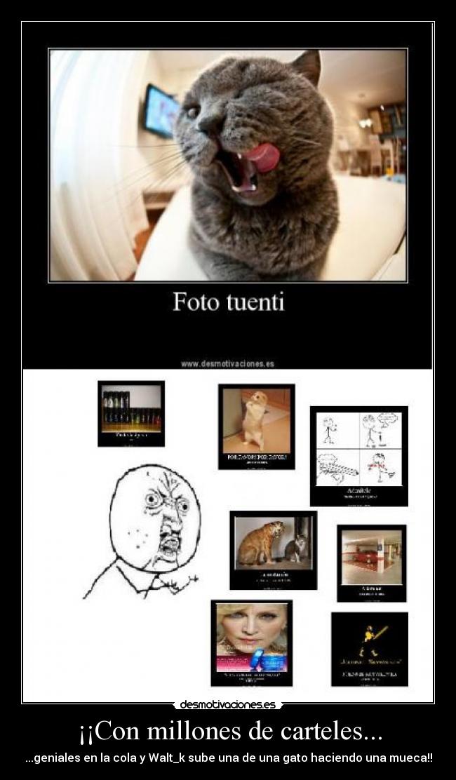 ¡¡Con millones de carteles... - 