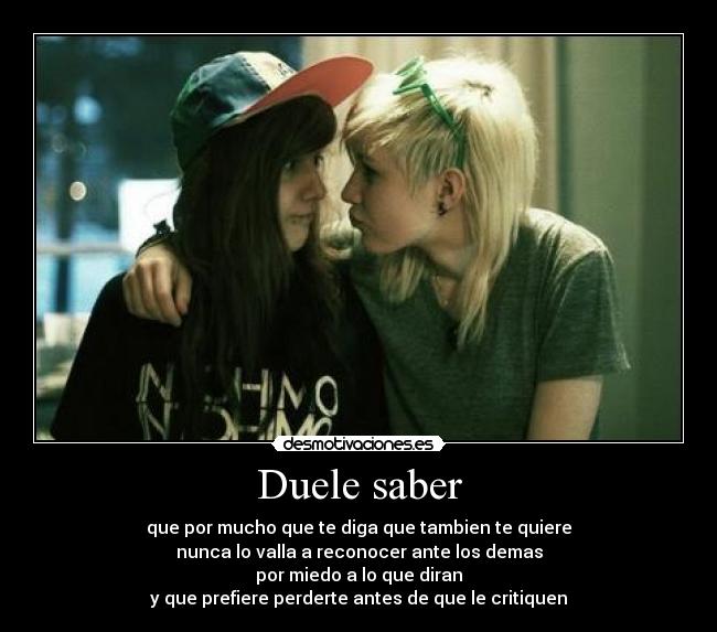 Duele saber - 