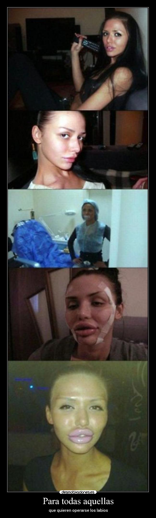 carteles monaputa labios desmotivaciones