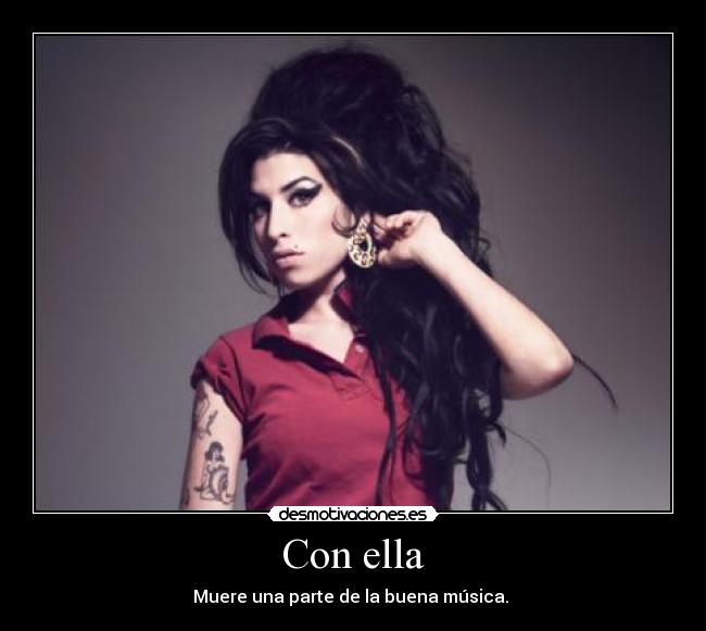 Con ella - Muere una parte de la buena música. 