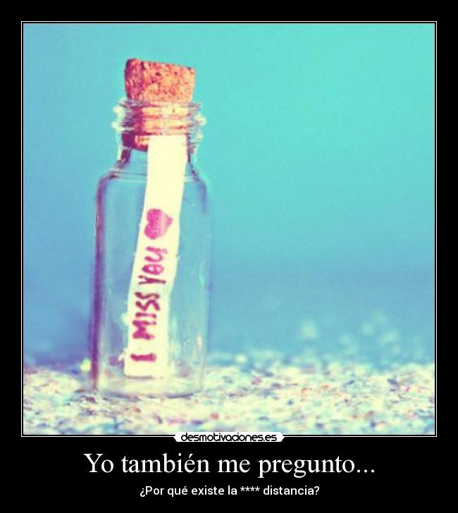 Yo también me pregunto... -