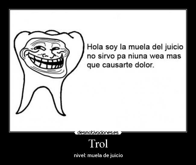 carteles trol desmotivaciones