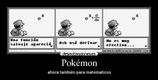Pokémon - ahora también para matematicos