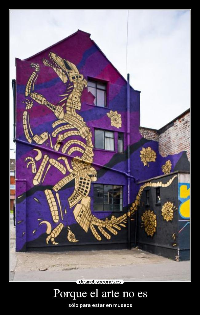 Porque el arte no es - 