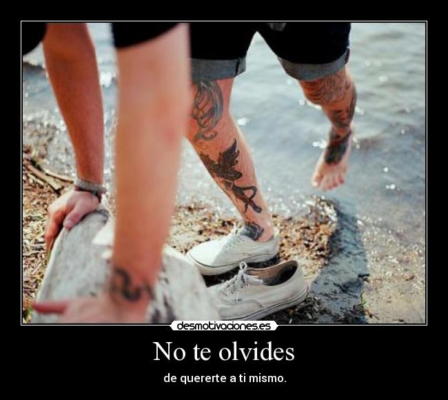 No te olvides - 