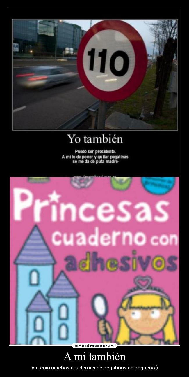 A mi también - yo tenia muchos cuadernos de pegatinas de pequeño:)