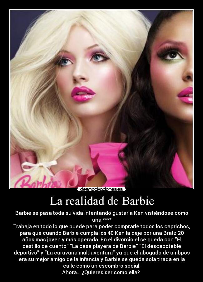 La realidad de Barbie - 