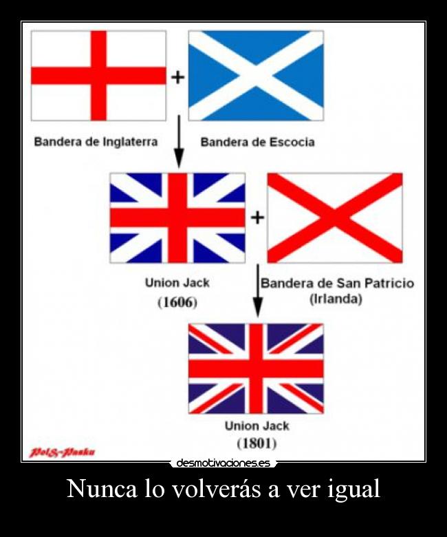 carteles reino unido bandera inglaterra escocia desmotivaciones