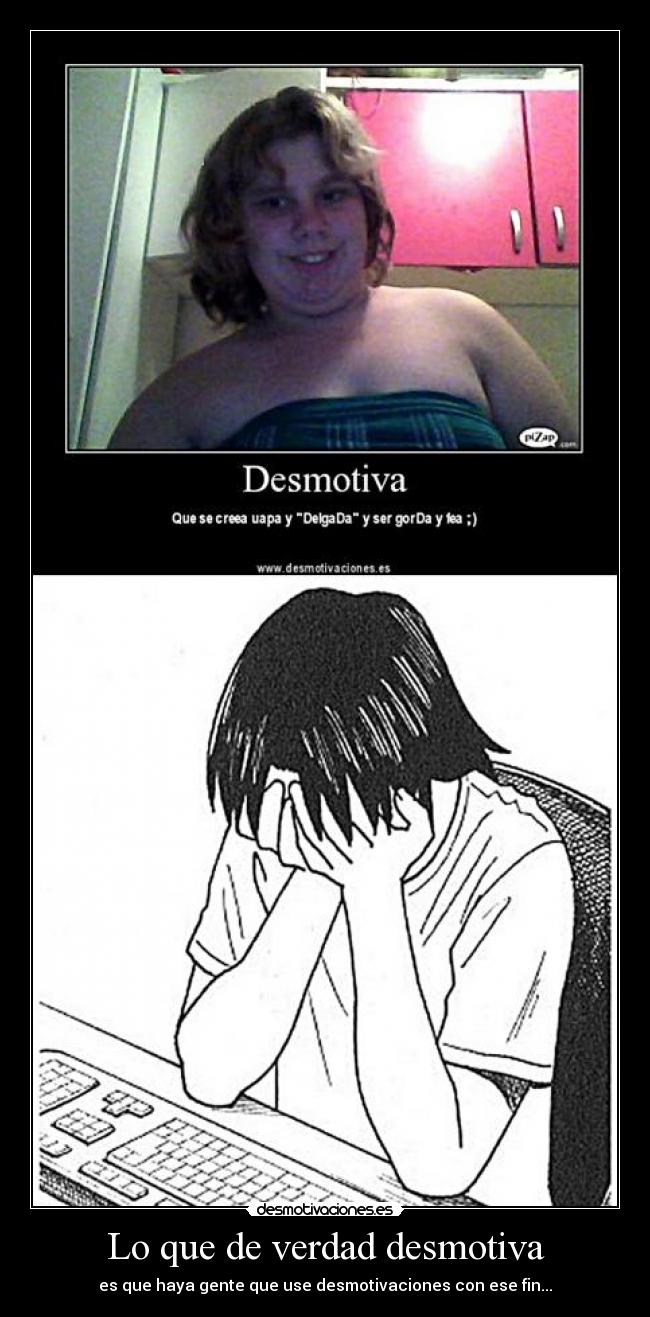 Lo que de verdad desmotiva -