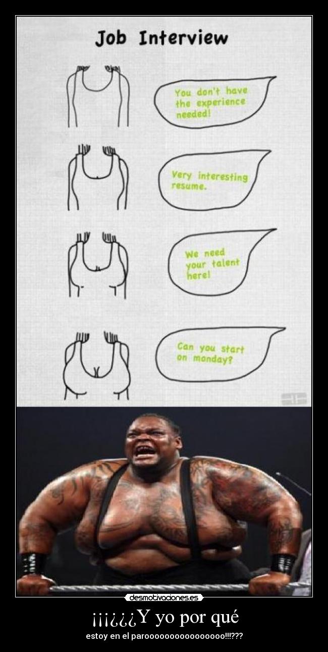 ¡¡¡¿¿¿Y yo por qué -