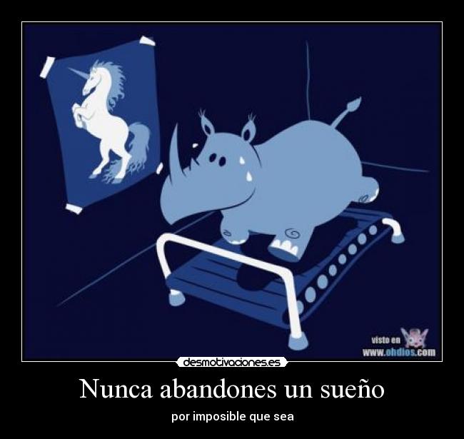 Nunca abandones un sueño - 