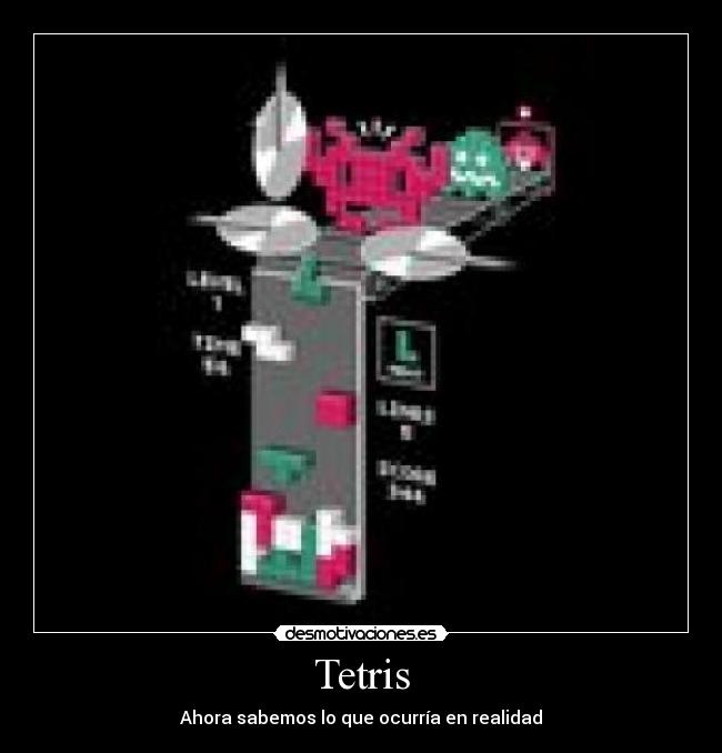 Tetris - Ahora sabemos lo que ocurría en realidad