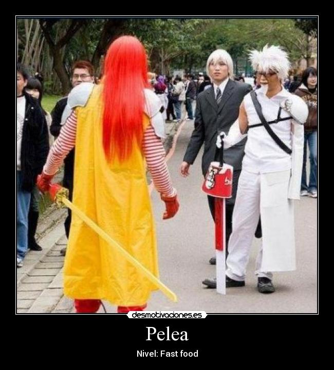 Pelea - Nivel: Fast food