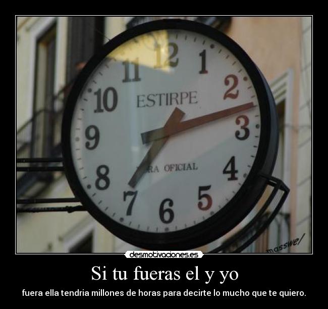 Si tu fueras el y yo - 