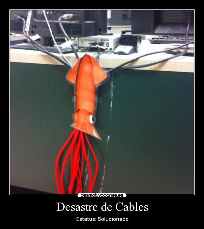Desastre de Cables - Estatus: Solucionado