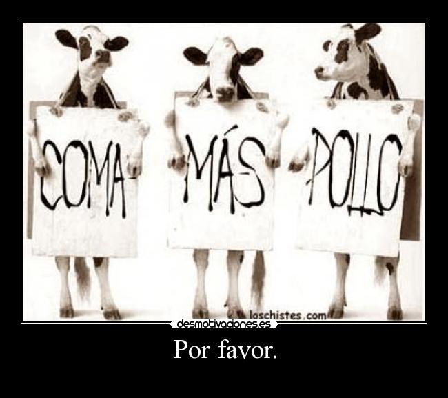 Por favor. -
