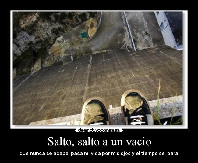 Salto, salto a un vacio - 