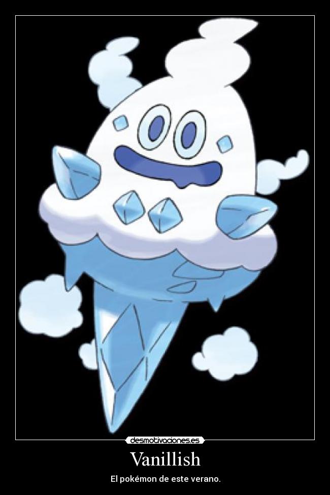 Vanillish - El pokémon de este verano.