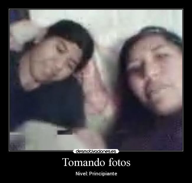 Tomando fotos -