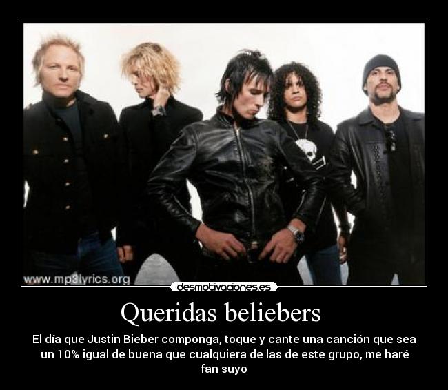 Queridas beliebers -