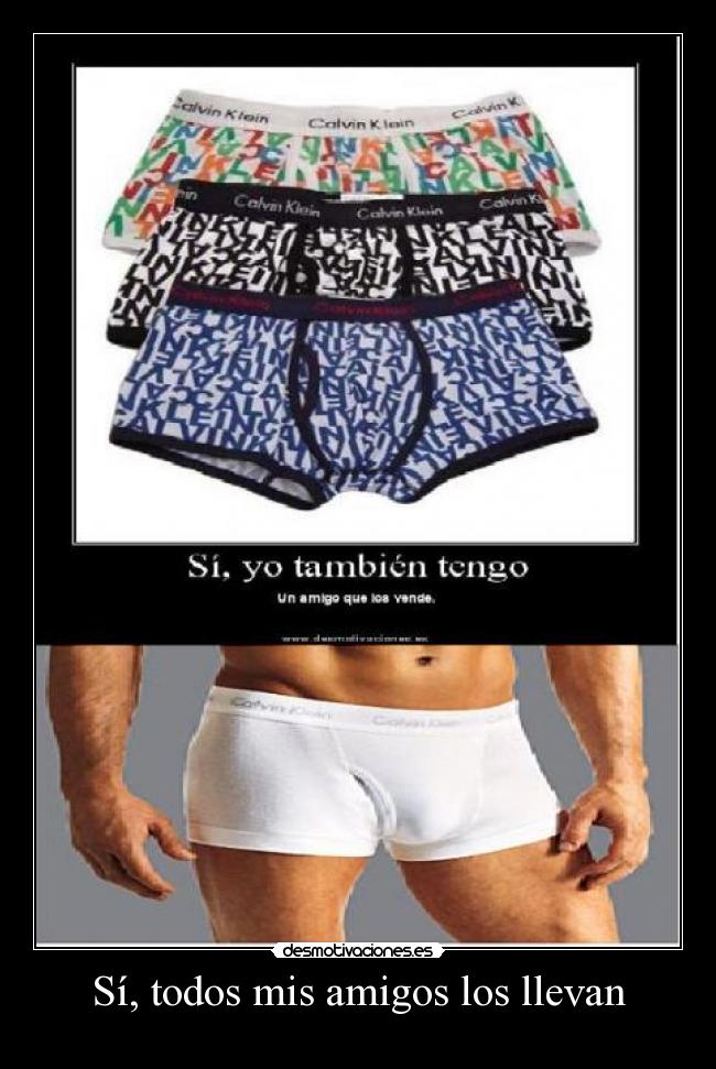 Sí, todos mis amigos los llevan - 