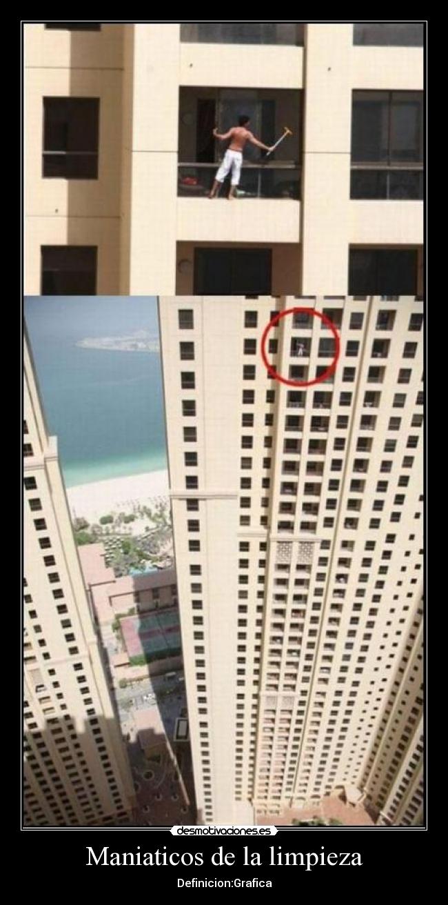 Maniaticos de la limpieza -