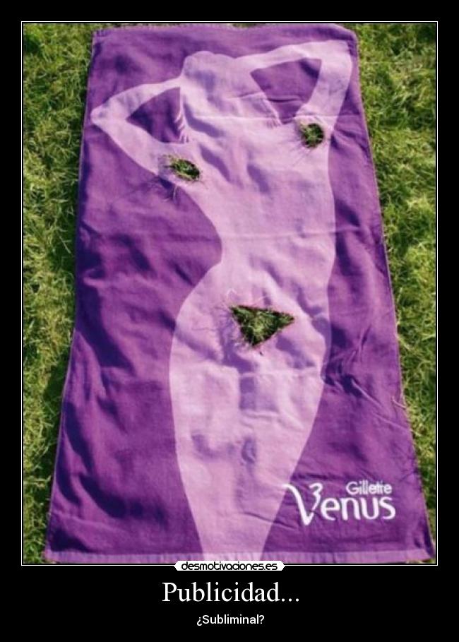 Publicidad... - ¿Subliminal?