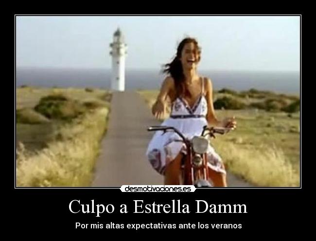 Culpo a Estrella Damm - 