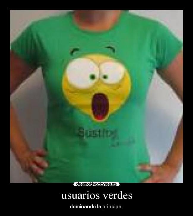 usuarios verdes - 