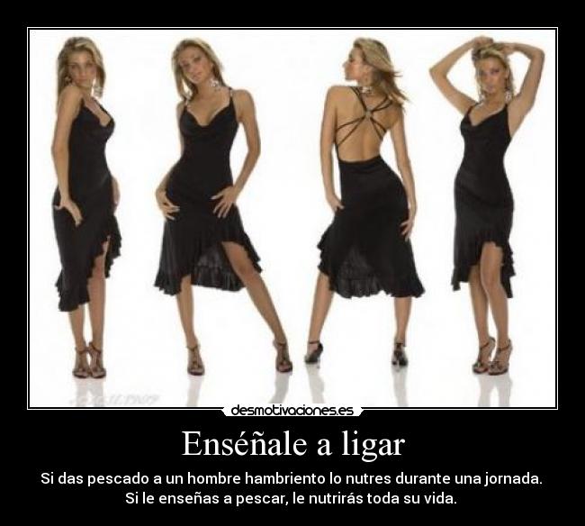 Enséñale a ligar -