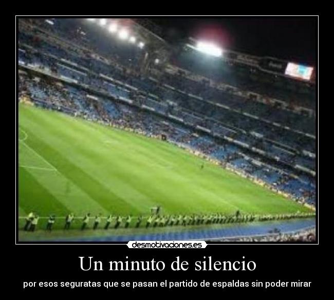 Un minuto de silencio - 