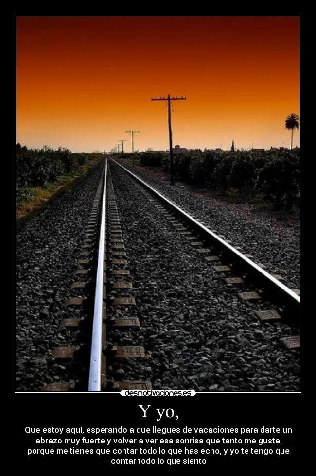 Y yo, - 