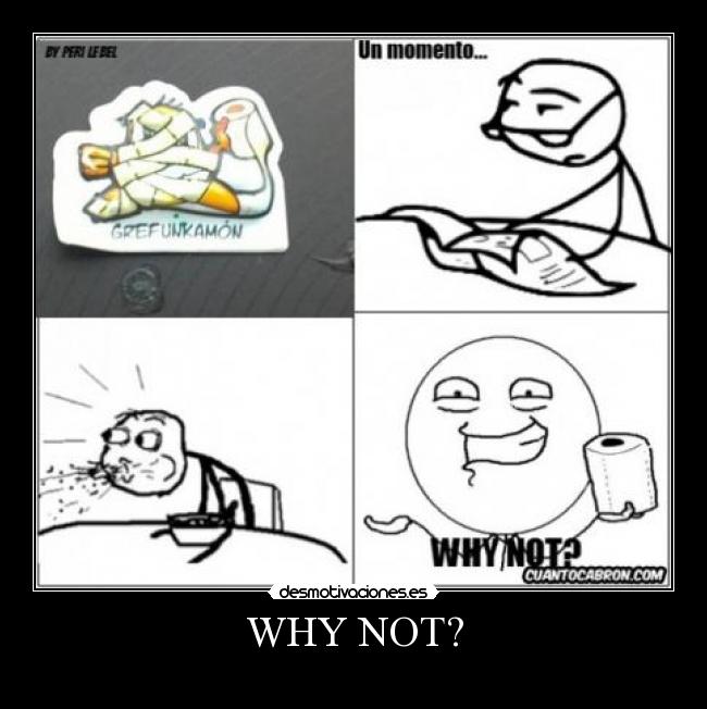 WHY NOT? -