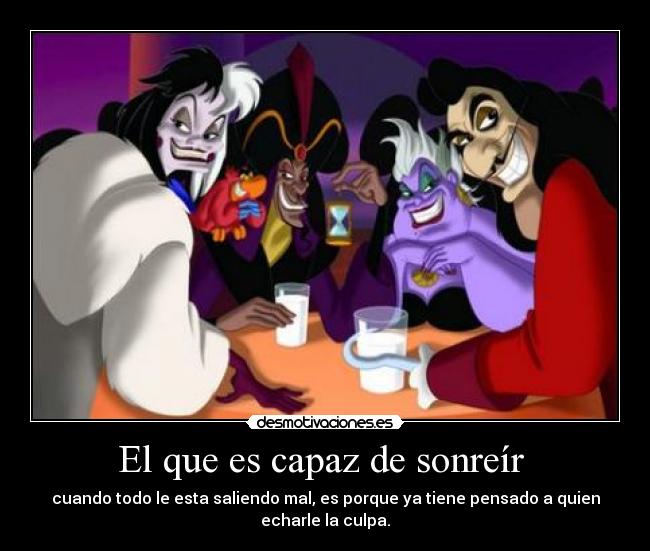 El que es capaz de sonreír -