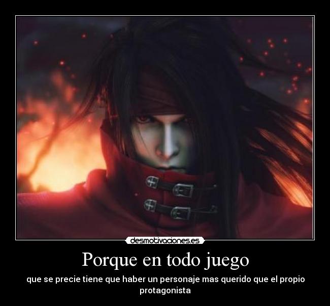 Porque en todo juego - que se precie tiene que haber un personaje mas querido que el propio protagonista