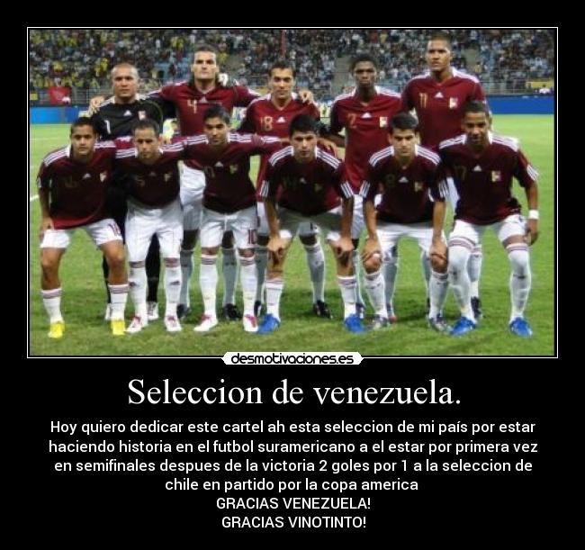 Seleccion de venezuela. -