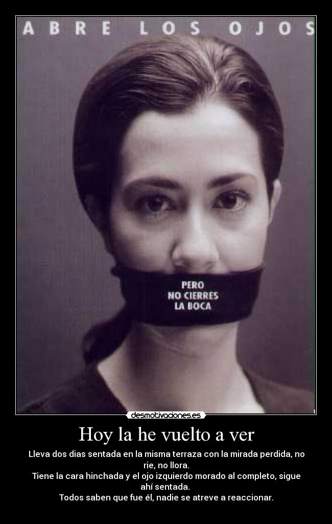 carteles maltrato desmotivaciones