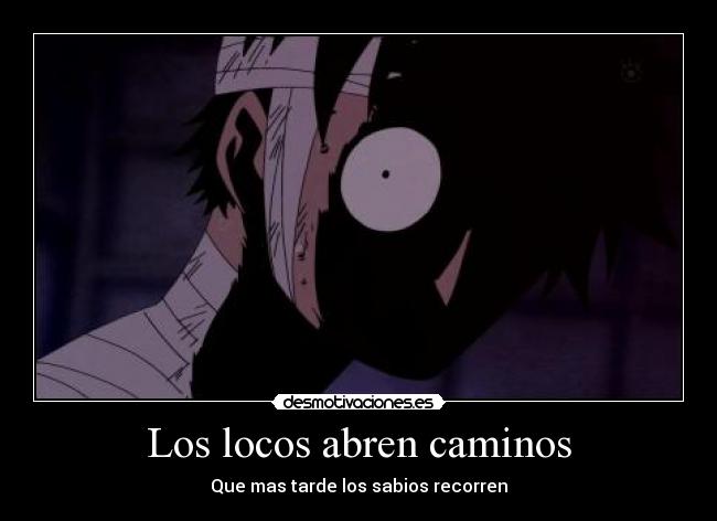 carteles luffy desmotivaciones