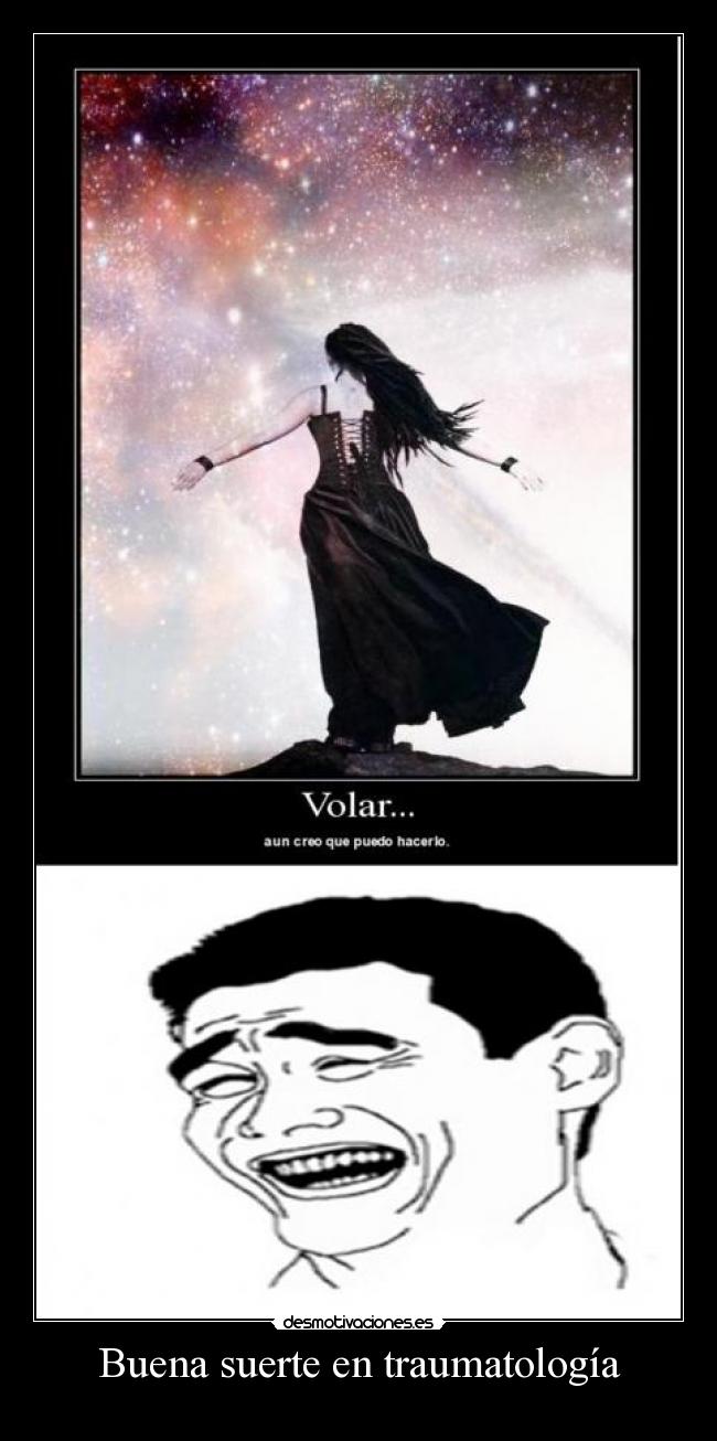 Buena suerte en traumatología - 