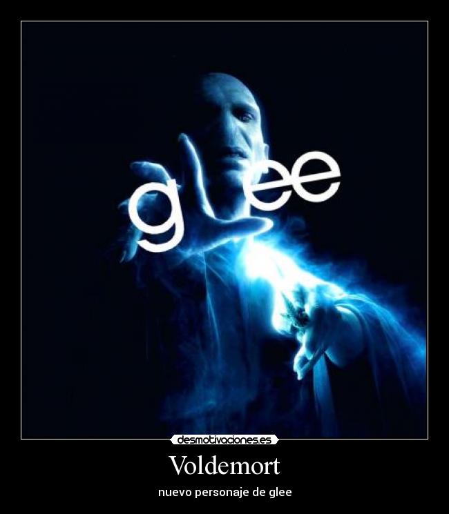 Voldemort - nuevo personaje de glee