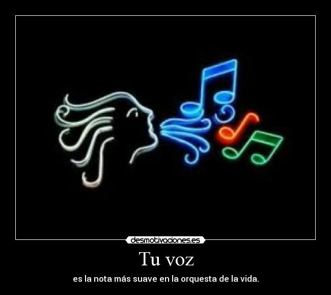 Tu voz - 