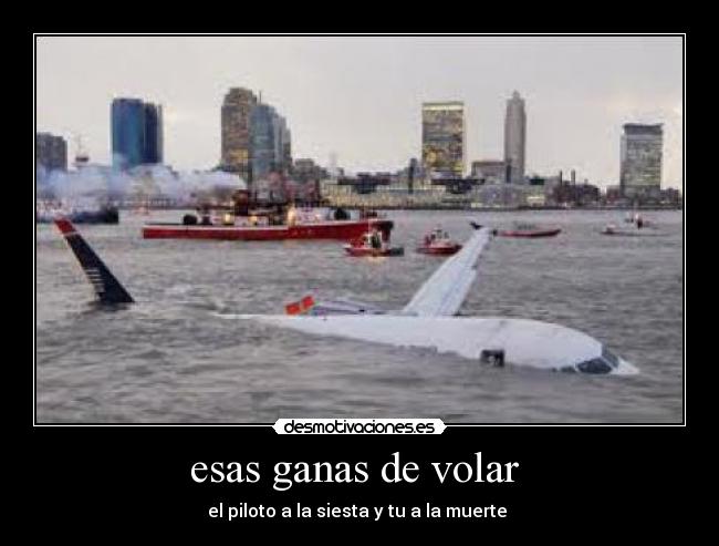 esas ganas de volar  - 