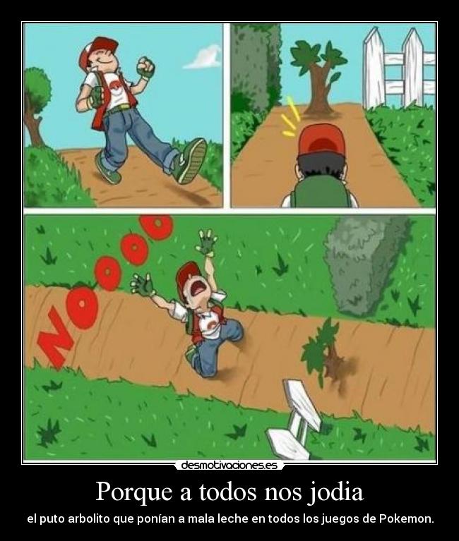 Porque a todos nos jodia -