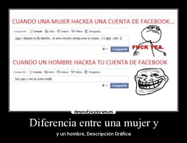 carteles mujer hackear desmotivaciones