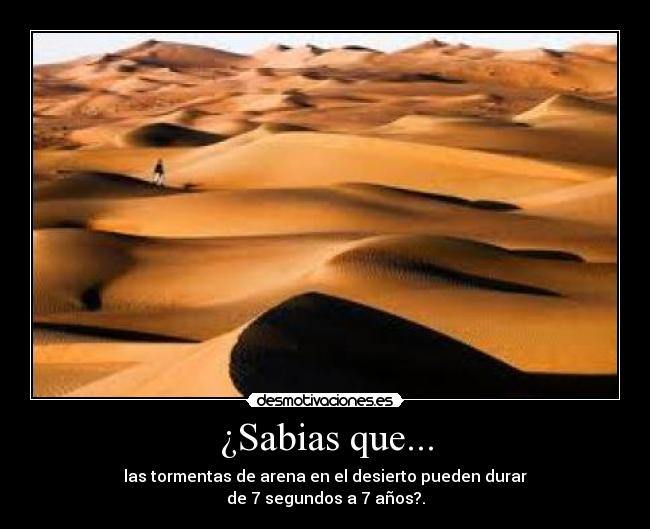 ¿Sabias que... -