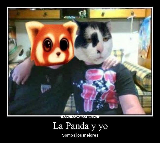 carteles panda paco somos los mejores [queteimporta] desmotivaciones