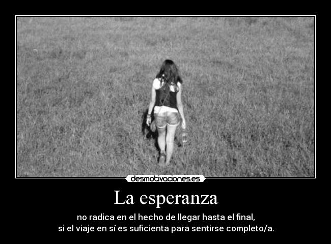La esperanza -