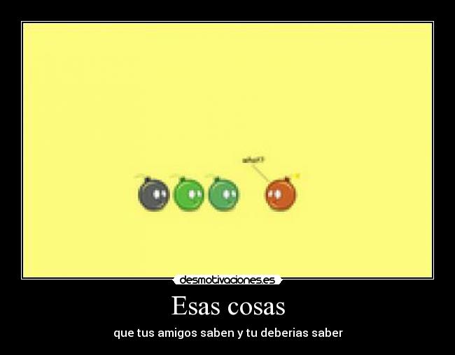 Esas cosas - 
