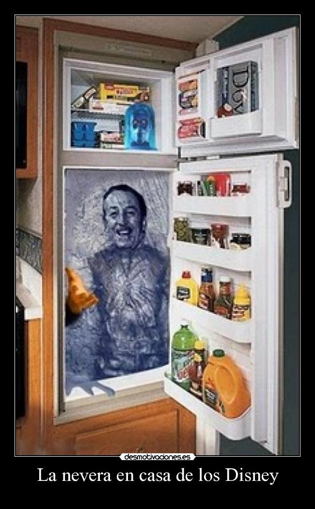 La nevera en casa de los Disney -